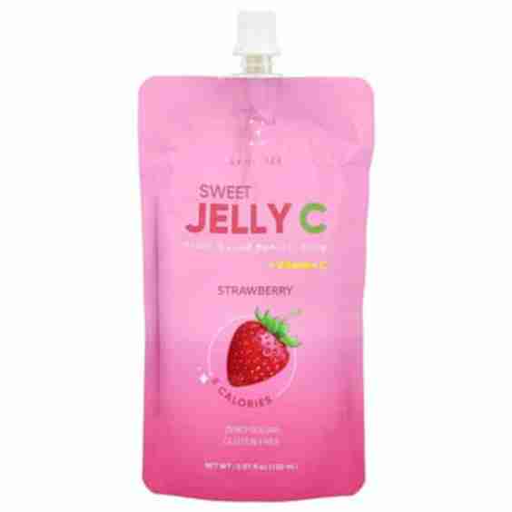 Everydaze, Sweet Jelly C, Plant Based Konjac Jelly, Strawberry, 5.07 fl oz (150 ml)