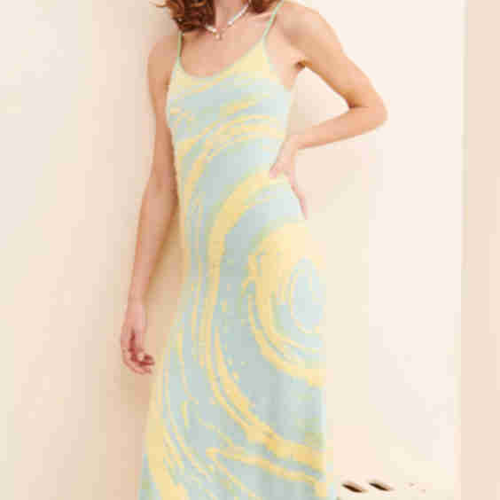 Knitted Cami Slip Dress