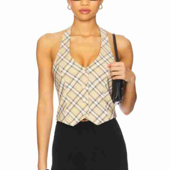 Sloane Check Waistcoat