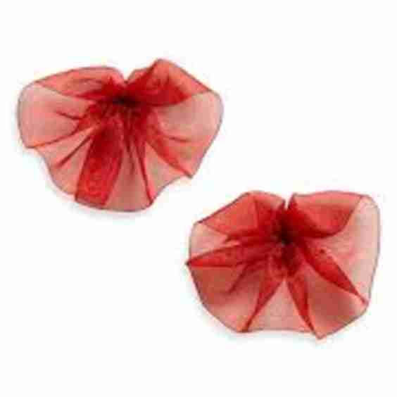 Celine Oversize Tulle Flower Earrings