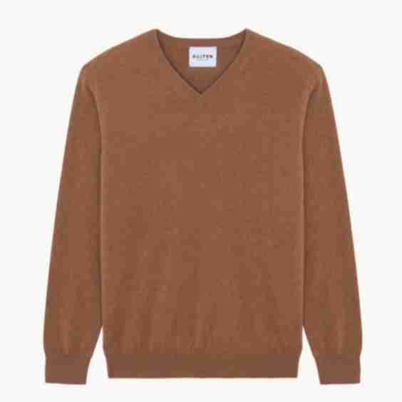 Sweater Vince V-Neck Cashmere Sweater, 2-Threads