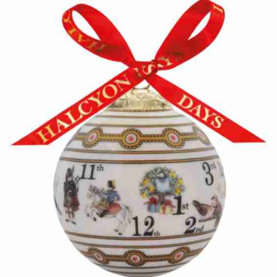 Twelve Days of Christmas Ornament