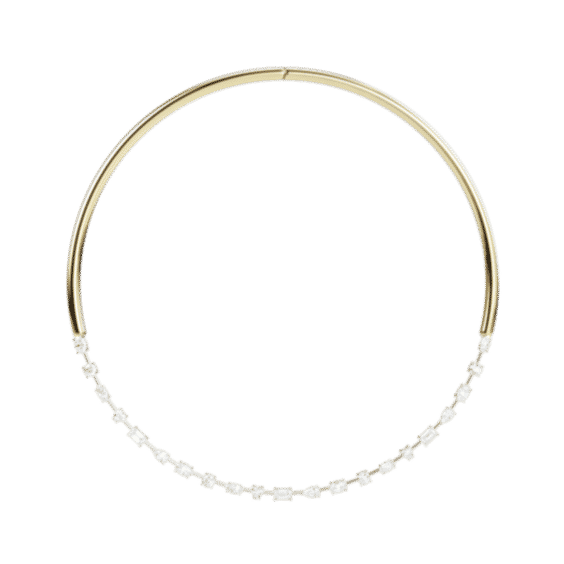 Half Torque And Multi Shape Necklace