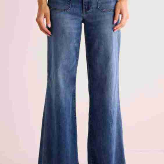 Meg Jeans Braided Front Pocket By KUT from the Kloth