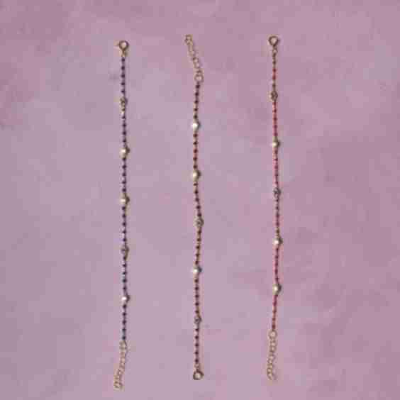 Yael Cz Enamel Bracelet