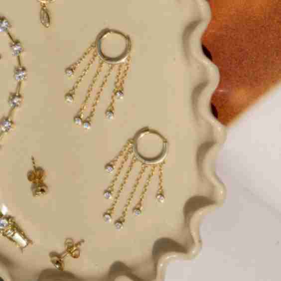 The Zaina Cascade Earrings