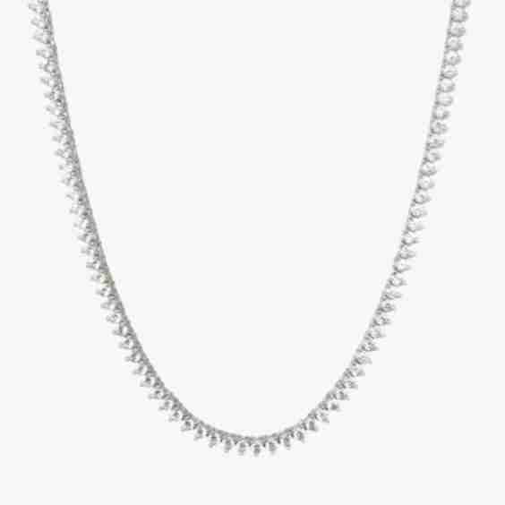 Hyacinth Tennis Necklace