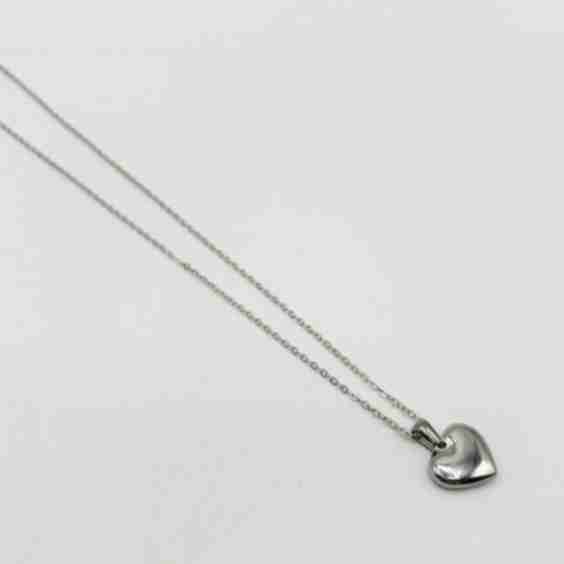 Heart Necklace in Silver - Gift Boxed