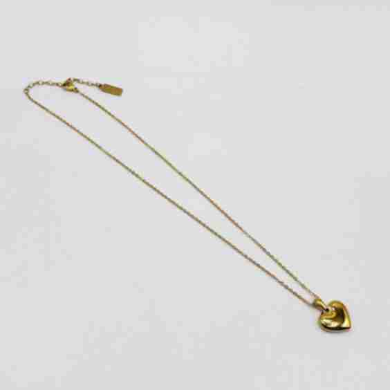 Heart Pendant Necklace in Gold - Gift boxed