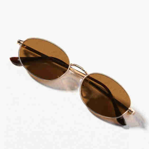 Oval Wire Sunglasses