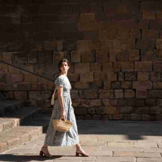 Bennet Day Dress | Elinor Garden Bleu