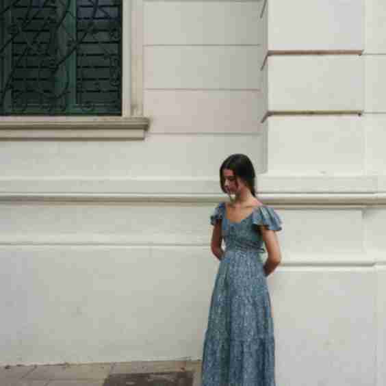 Annie Day Dress | Edelweiss Bleu