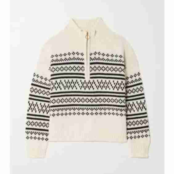 Setesdal Fair Isle Merino Wool And Cashmere-Blend Sweater