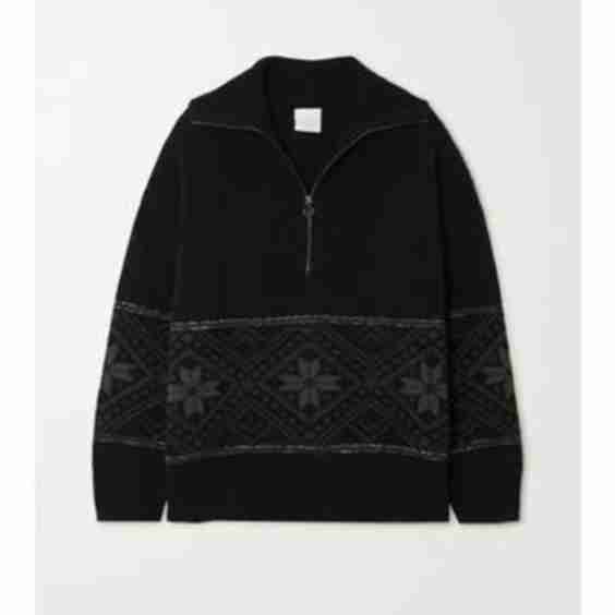 Fair Isle Merino Wool And Cashmere-Blend Sweater