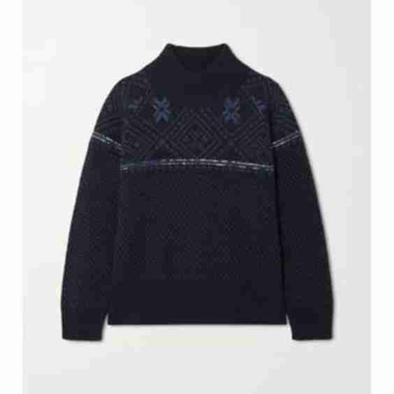 Fair Isle Merino Wool And Cashmere-Blend Sweater