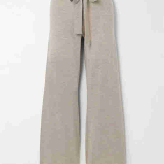 Geilo Merino Wool Flared Pants