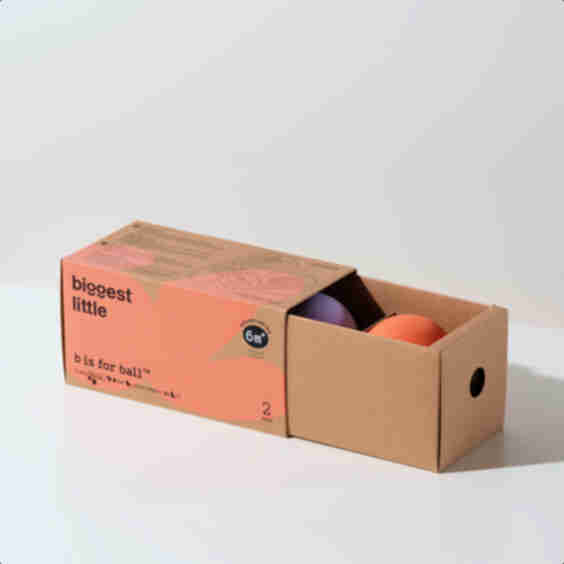 b is for ball® - 2-ball Set | Simple Drawer Box