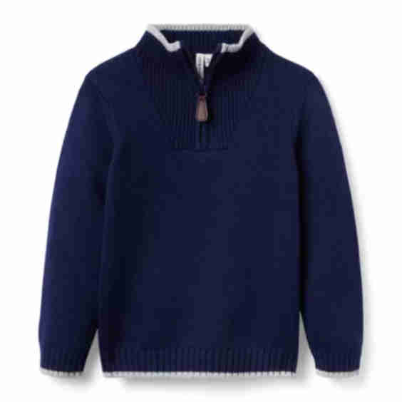 The Half Zip Sweater
