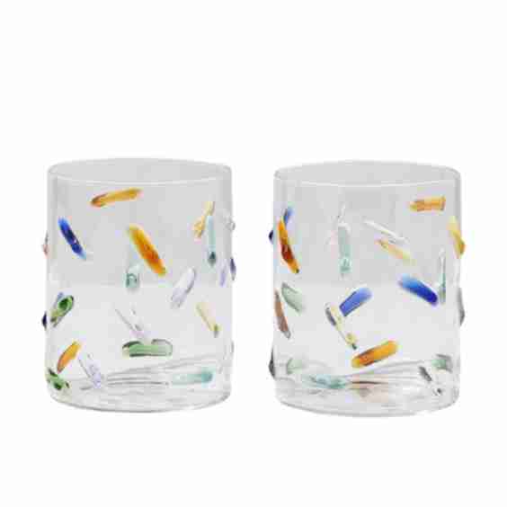 Confetti Glasses Set Of 2