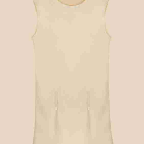 Dame 70's Belt Dress in Silk