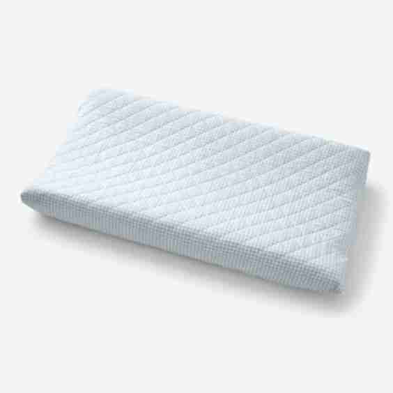 Ditsy Gingham Quilted Changing Pad Cover