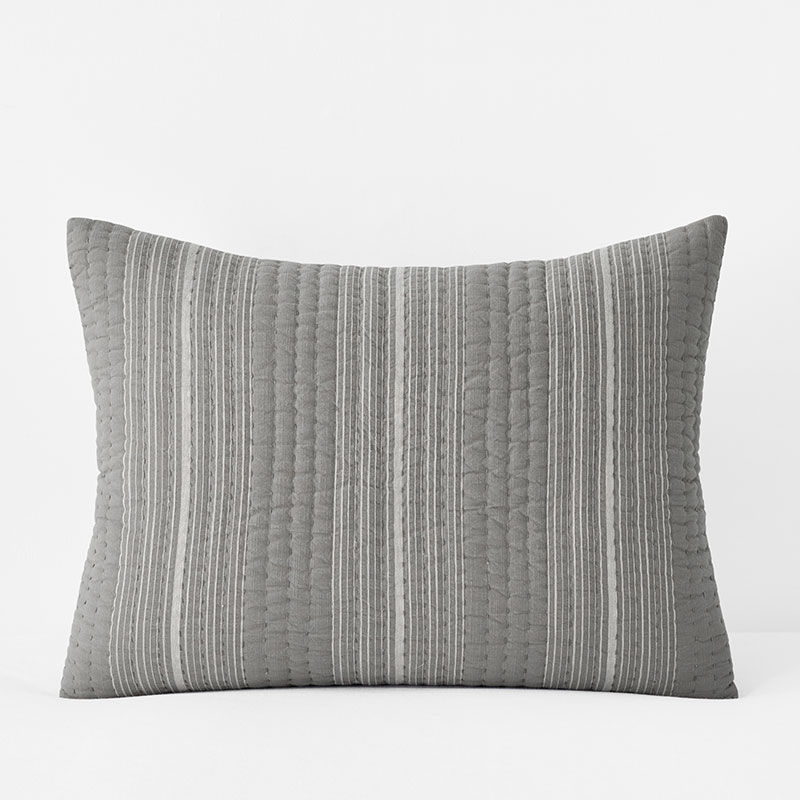 The Company Store Stripe Quilted Sham