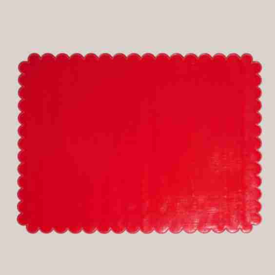 Red Hot Oilcloth Placemat