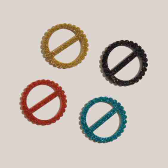 The Disco Napkin Rings | Set of 4