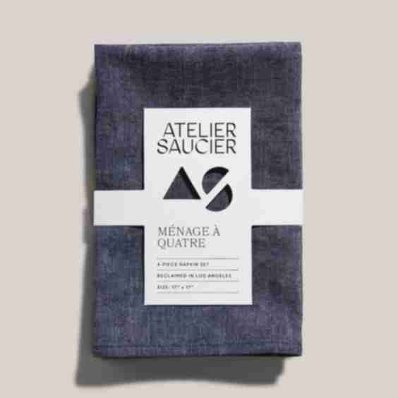 Japanese Chambray Napkins | Set of 4