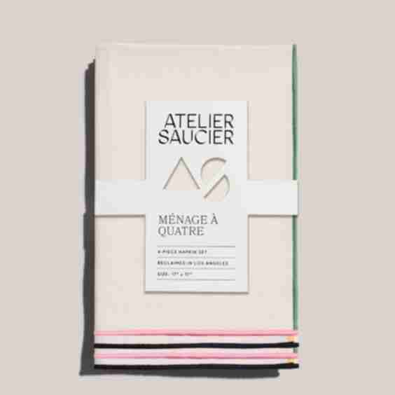 Macaw Burlap Napkins | Set of 4