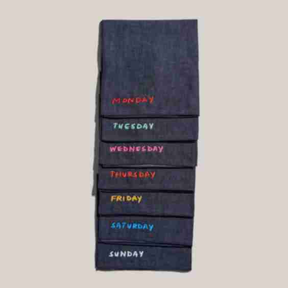 Lunch Box Linens Napkins | Set of 7