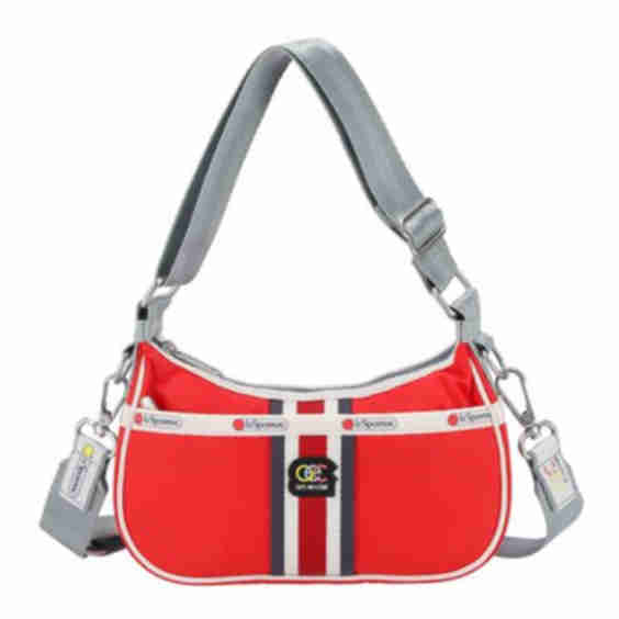 AEC Striped Shoulder Bag