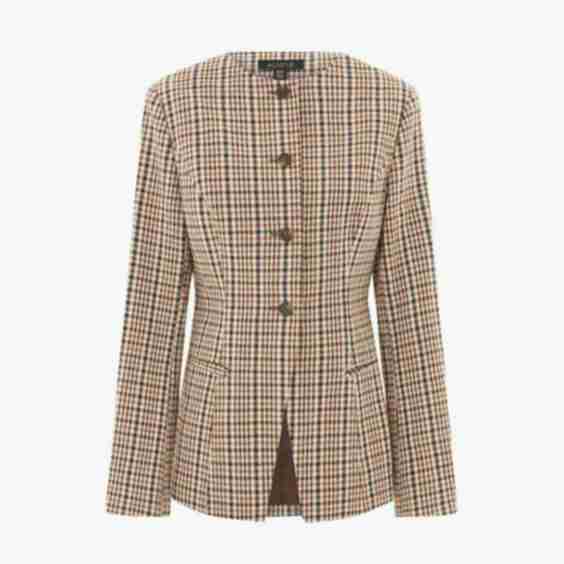 Daphne Organic Cotton Denim Blazer