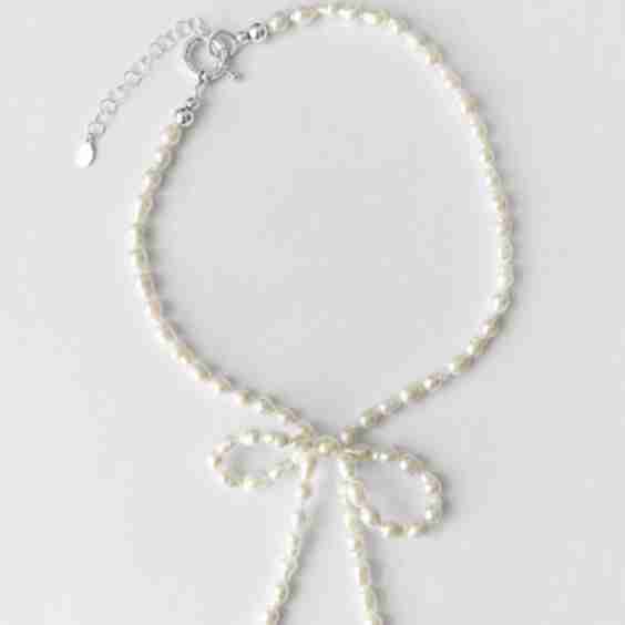 Margot Necklace, Teardrop Pearl