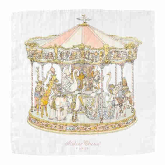 Carousel Organic Cotton Swaddle