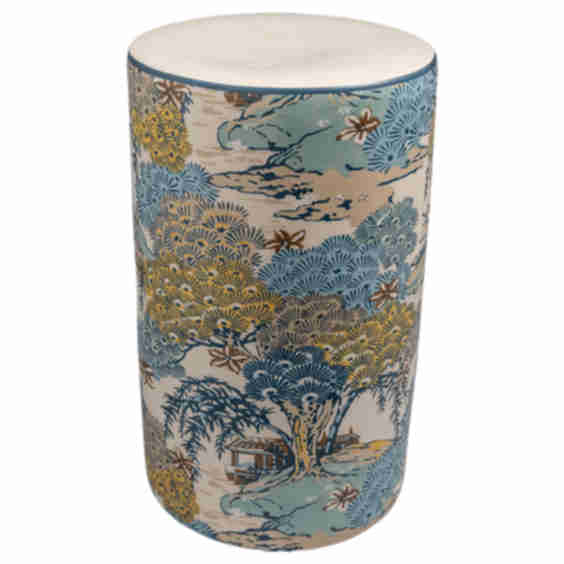 Sea Of Trees Garden Stool