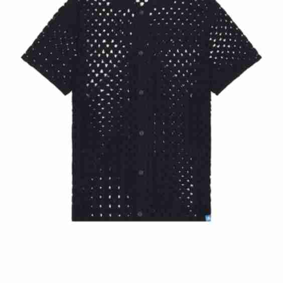 Crochet Short Sleeve Shirt