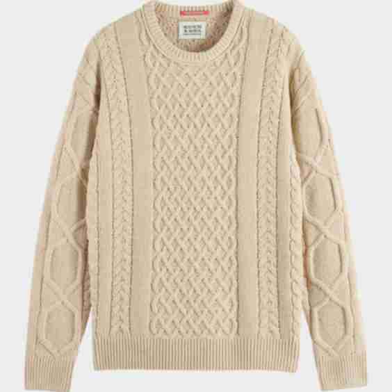 Mixed Cable Sweater