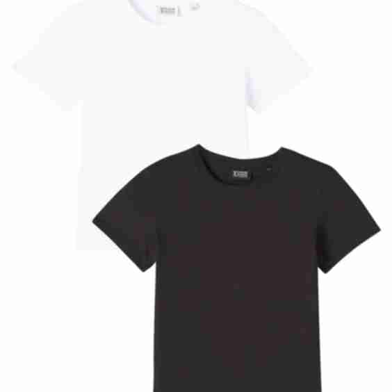 Set of Two Cotton Jersey T-Shirts