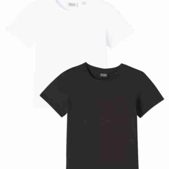 Set Of 2 Cotton Jersey T Shirts