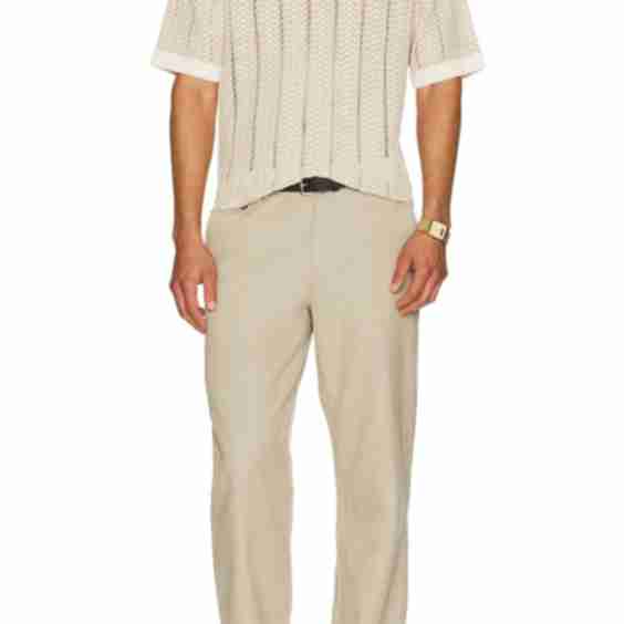 Relaxed Straight Fit Trouser