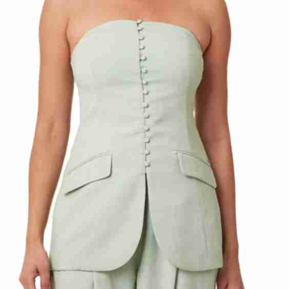 Tailored Strapless Top
