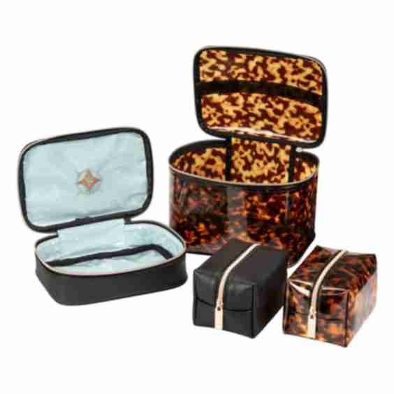 Miami Clearly Tortoise Chloe Travel Organizer