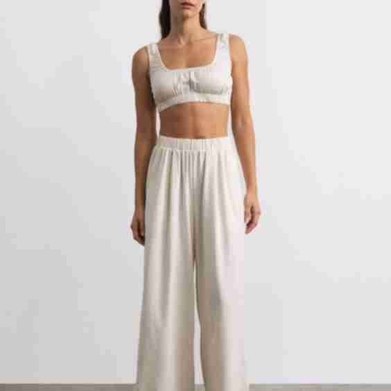 Crop Wide Leg Pants