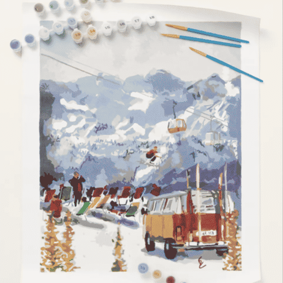 Christmas Holiday Paint Kit