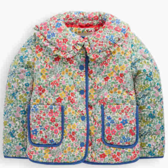 Quilted Collared Coat
