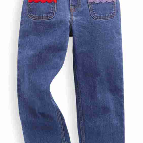 Kids Patch Pocket Jeans
