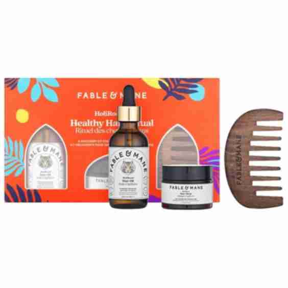Holiroots Healthy Hair Ritual Holiday Gift Set