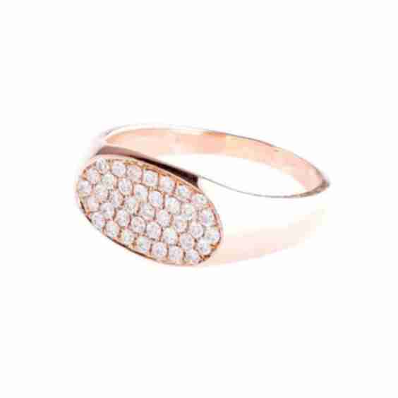 Diamond And Precious Stone Signet Rings