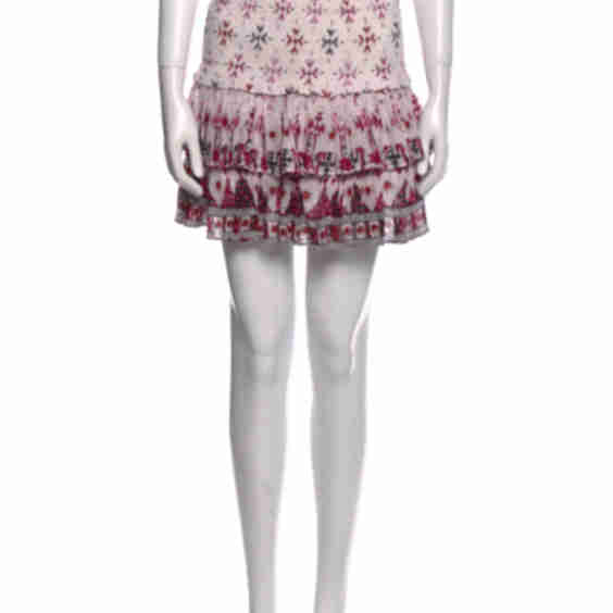 Étoile x Isabel Marant Floral Print Mini Skirt w/ Tags
